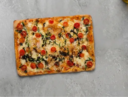 Pizza Margarita familiar a la piedra Take a Break