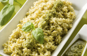 Arroz Arbóreo a la Albahaca