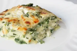 Lasaña Pollo Espinaca