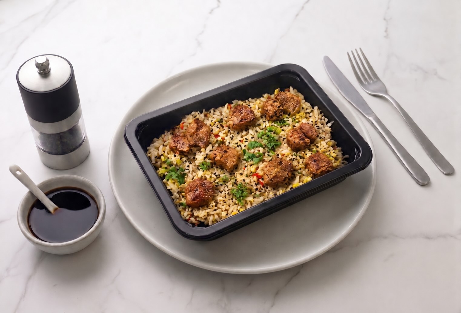 Arroz Chaufa con Pollo