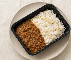 Desmechada Pomodoro con Arroz Árabe