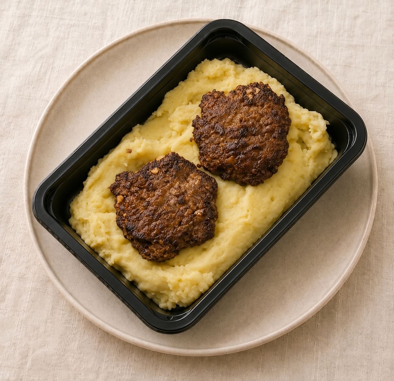 Smash Burguer con Puré